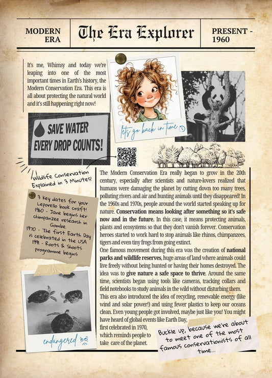 History Through The Eras - 12 Month Printable Bundle