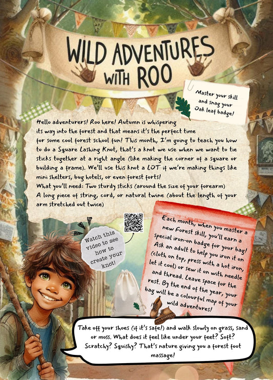 Wild Adventures with Roo – 12 Month Printable Bundle