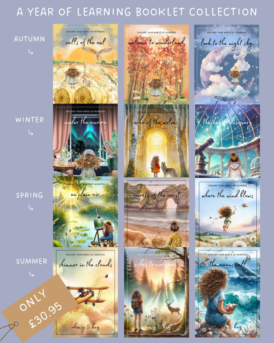 A Year of Learning Booklet Collection