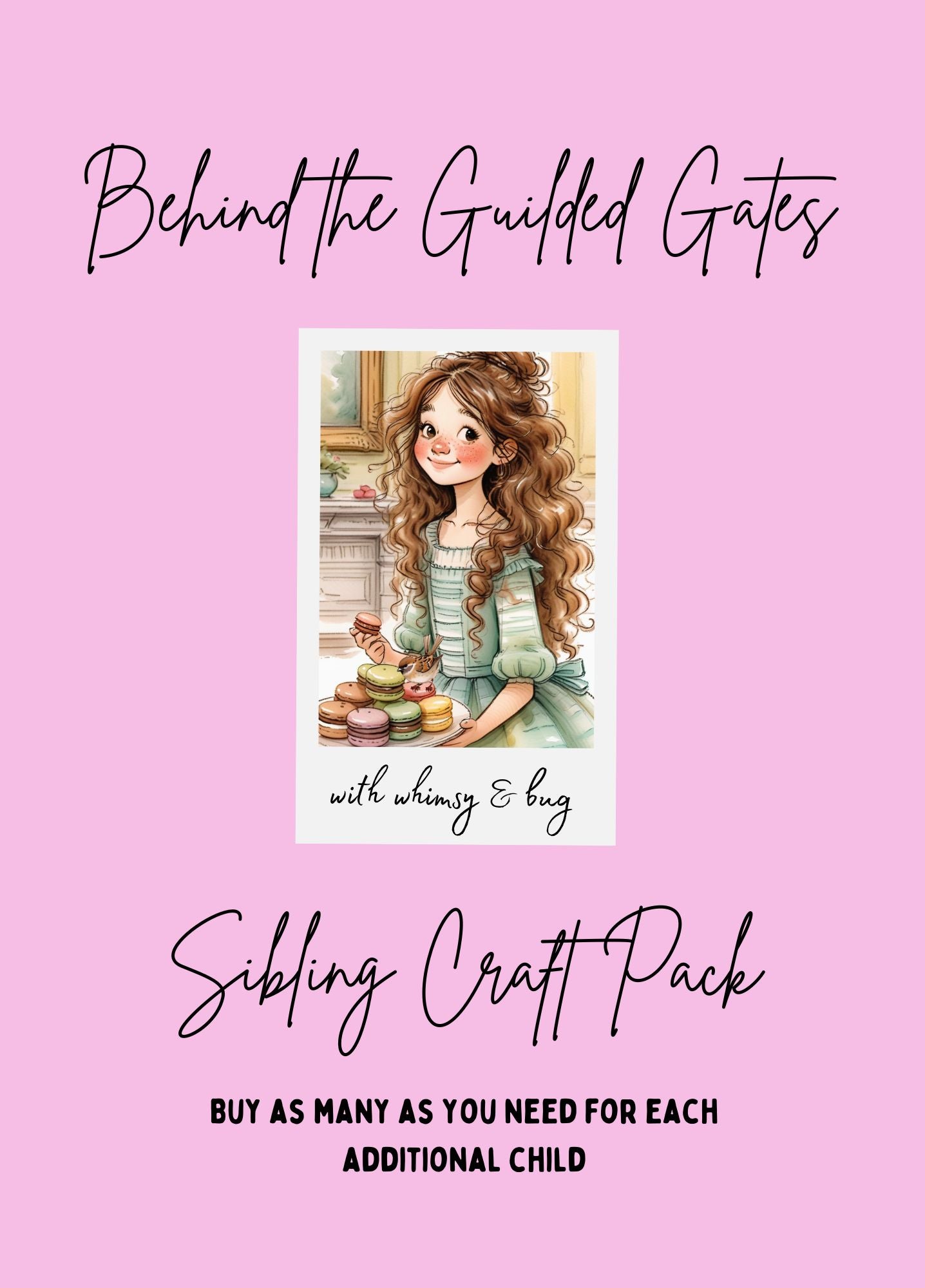 Sibling Craft Pack for Behind the Gilded Gates - ADD ON ONLY
