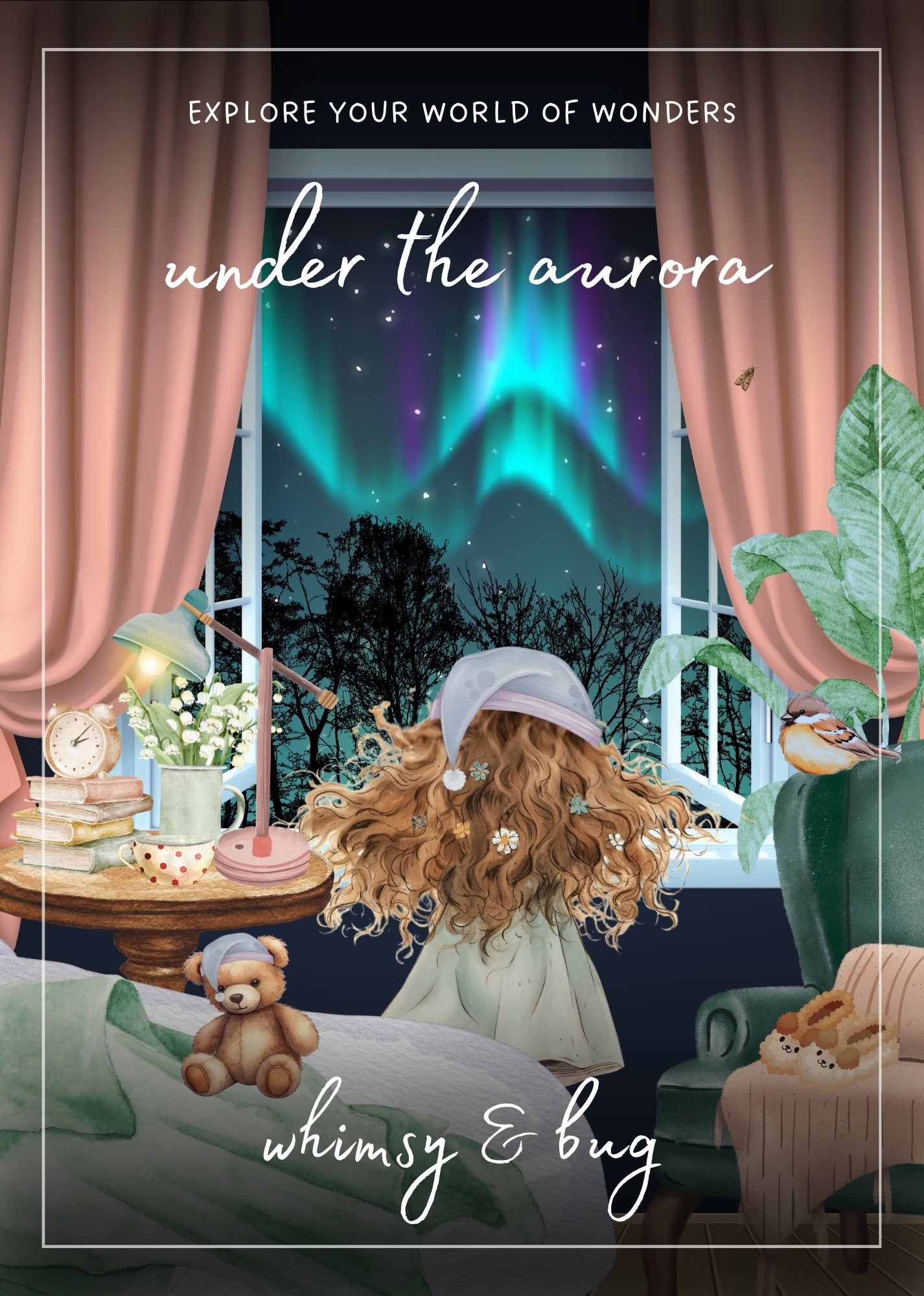 under the aurora - craft activity box - december edition