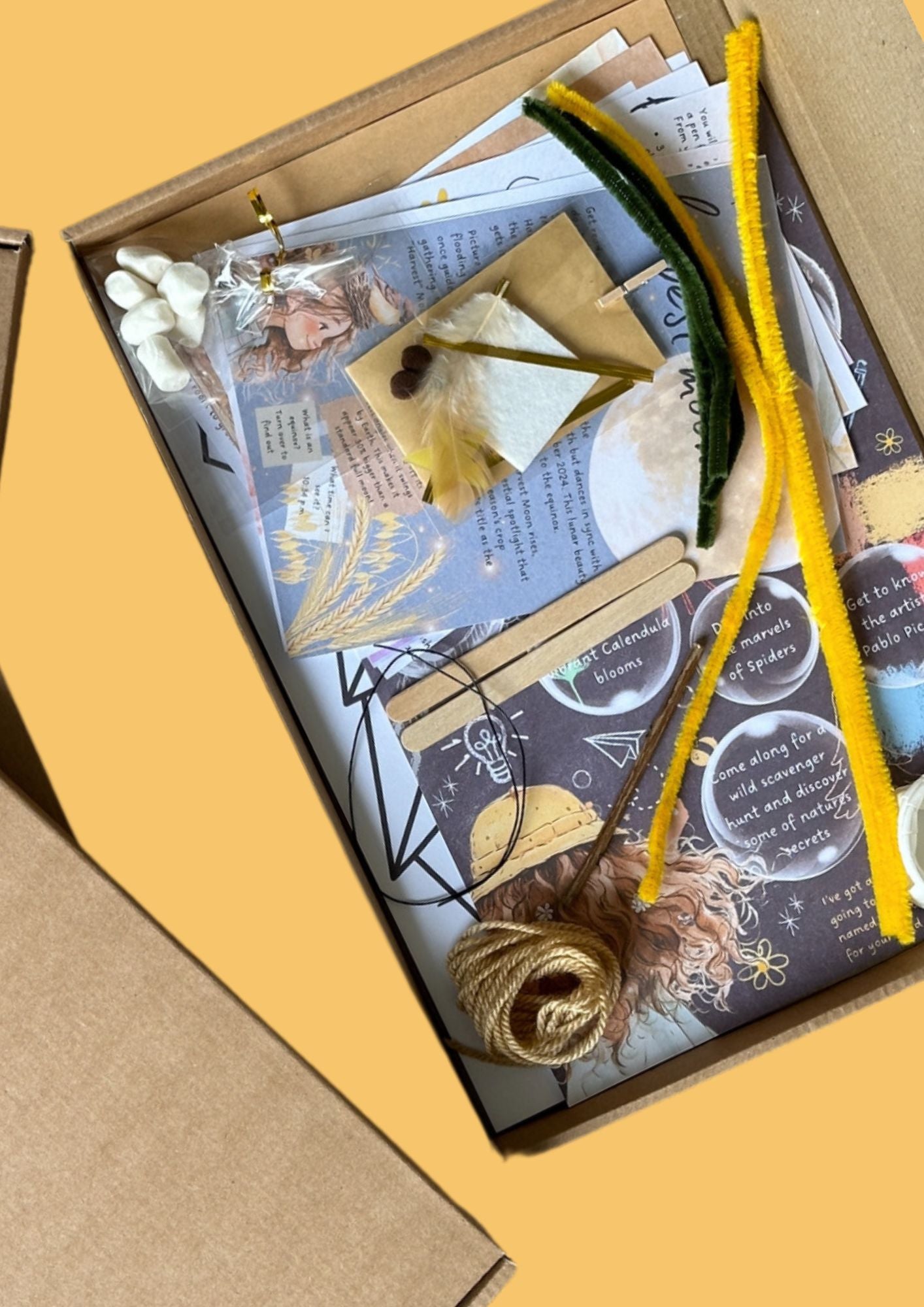 calls of the owl - craft activity box -september edition