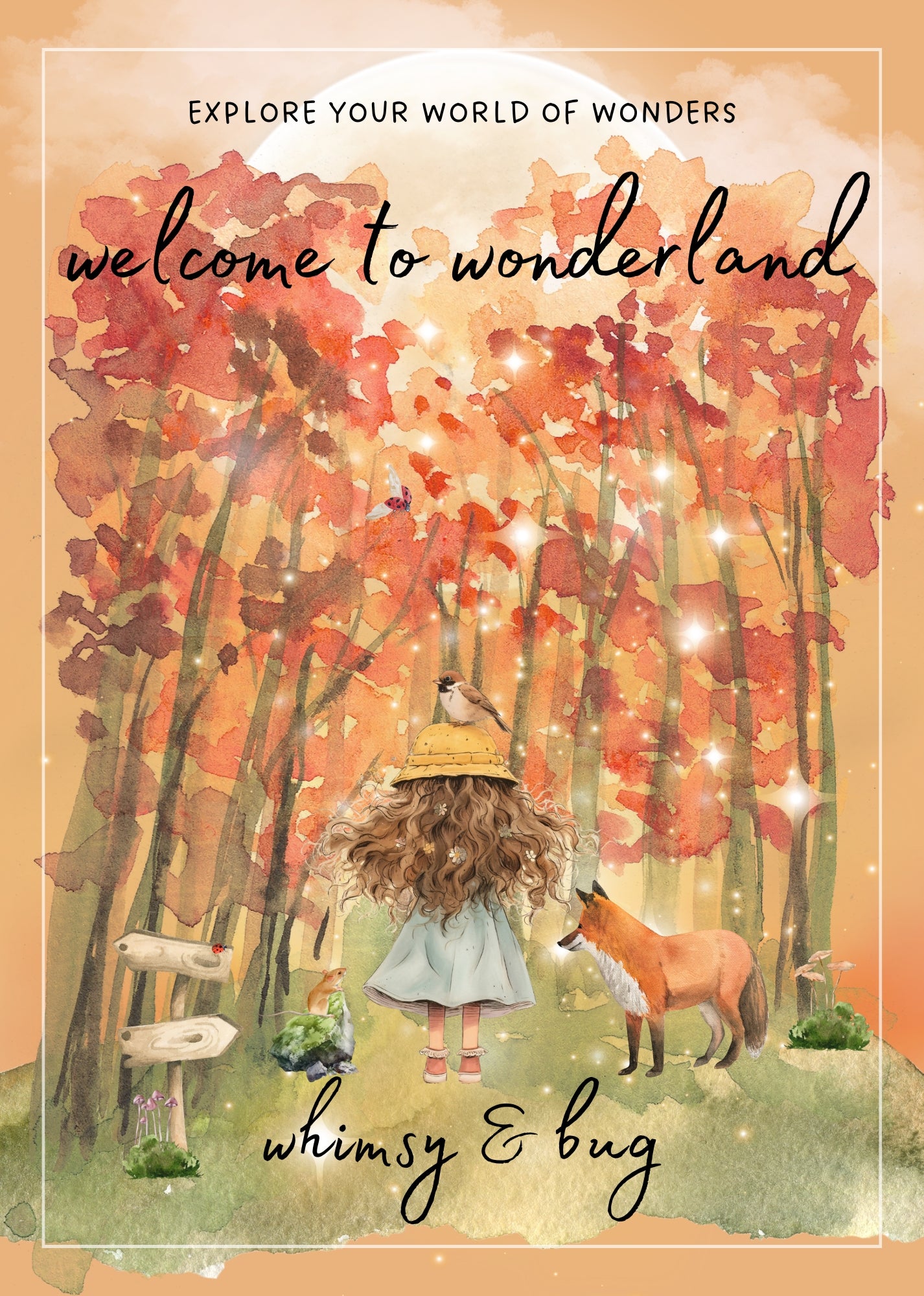 welcome to wonderland - craft activity box - october edition