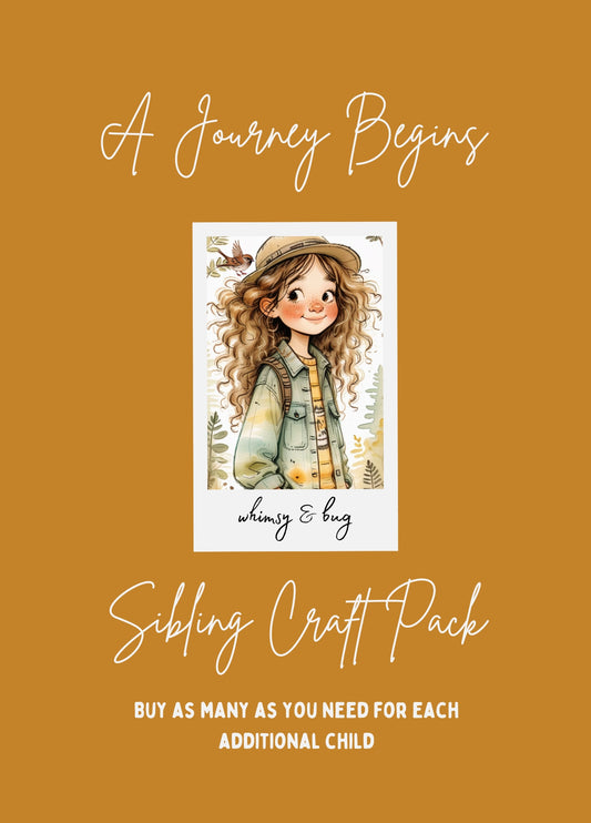 Sibling Craft Pack for A Journey Begins - ADD ON ONLY